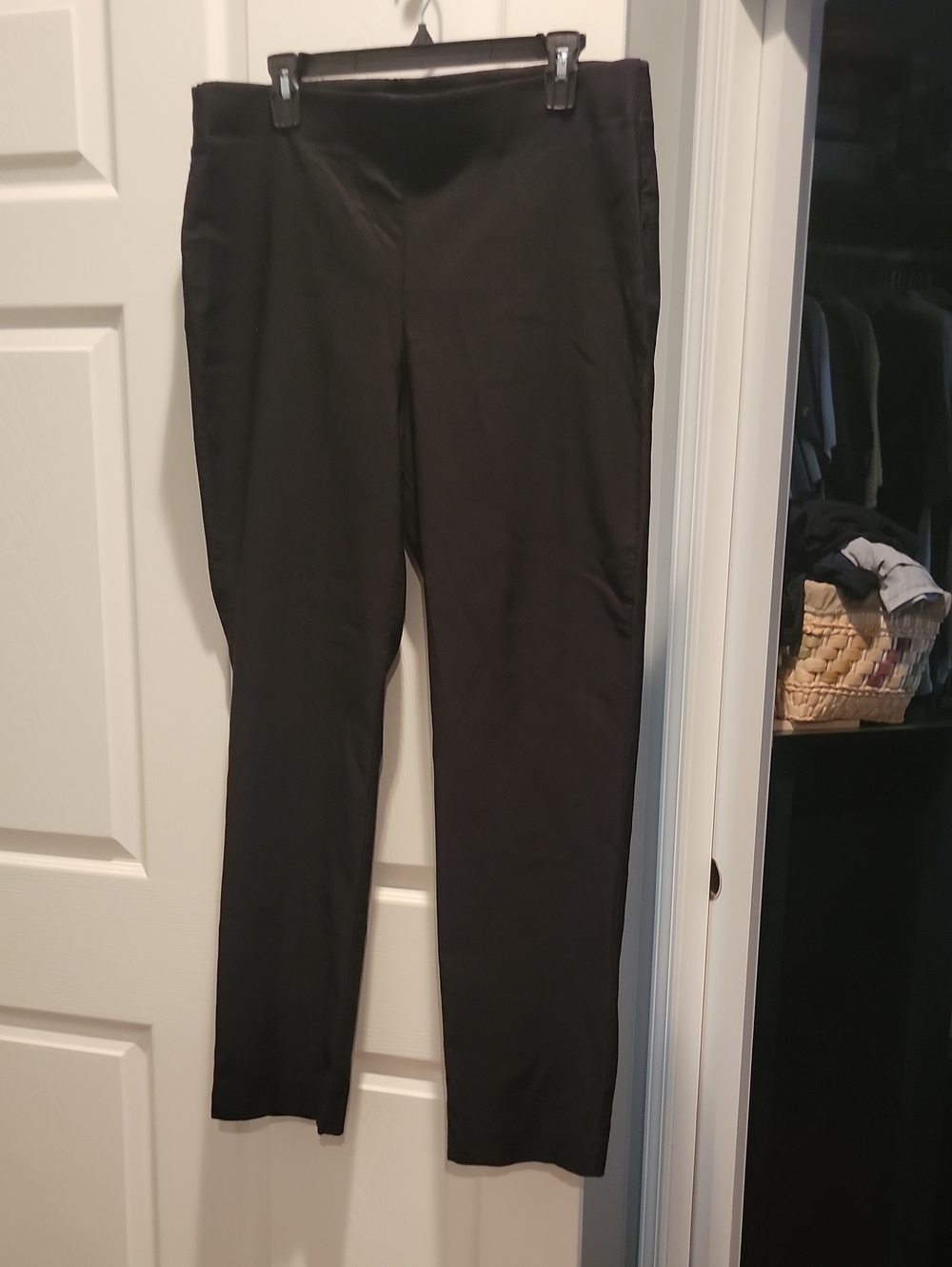 Chico's  2 Black Straight-Leg Dress Pants